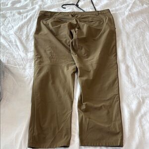 Men's Tan Dark Tan ABC trousers size 38 waist 30”